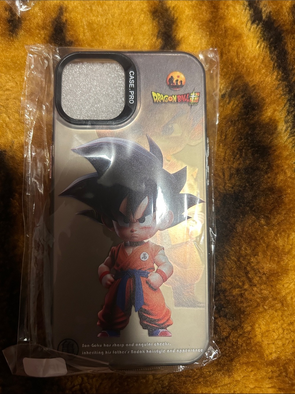 Goku Phone Case - Black/Orange iPhone 13
